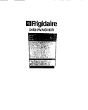 COVER Diagram and Parts List for DW4500FW1  Frigidaire Dishwasher