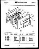 Part Location Diagram of 08014677 Frigidaire PANEL - ALMOND