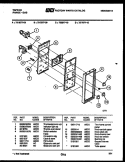 CONTROL PANEL Diagram and Parts List for 72-3977-00-09  Tappan Range