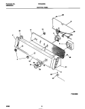 Part Location Diagram of 131231800 Frigidaire PANEL-CONTROL
