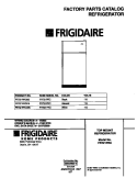 COVER Diagram and Parts List for FRT21PRCB5  Frigidaire Refrigerator