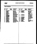 DOOR PARTS Diagram and Parts List for 30-4989-00-04  Tappan Range