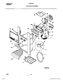 ICE & WATER DISPENSER Diagram and Parts List for FRT26XGCW4  Frigidaire Refrigerator