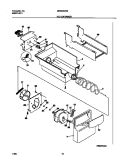 ICE CONTAINER Diagram and Parts List for MRS20WRGD1  Frigidaire Refrigerator