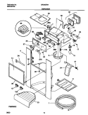 I&W DISPENSER Diagram and Parts List for GRS20ZRHD5  Gibson Refrigerator