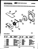 AIR HANDLING PARTS Diagram and Parts List for AS227L2K1  Frigidaire Air Conditioner
