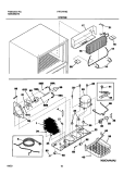 SYSTEM Diagram and Parts List for FRT21H8CQ0  Frigidaire Refrigerator