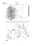 SYSTEM Diagram and Parts List for UL5000ECW7  Frigidaire Freezer