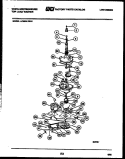 TRANSMISSION PARTS Diagram and Parts List for LC590LXD2  Frigidaire Washer