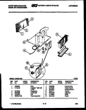 ELECTRICAL PARTS Diagram and Parts List for AC064L7A3  Frigidaire Air Conditioner