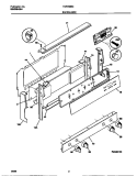 Part Location Diagram of 316083601 Frigidaire PLATE