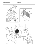 SYSTEM Diagram and Parts List for E32AR75FPS2  Electrolux Refrigerator