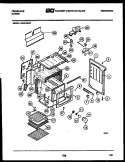 BODY PARTS Diagram and Parts List for RE37BNL1  Frigidaire Range