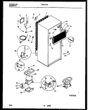 SYSTEM AND AUTOMATIC DEFROST PARTS Diagram and Parts List for TSK210HN1T  Kelvinator Refrigerator