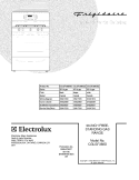 COVER Diagram and Parts List for CGLGF388DBG  Frigidaire Range