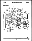 LOWER BODY PARTS Diagram and Parts List for 77-4950-00-01  Tappan Range