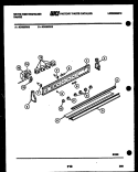 CONTROL PANEL Diagram and Parts List for KD220GDD2  Frigidaire Range