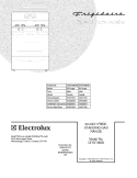 COVER Diagram and Parts List for CFGF366DBD  Frigidaire Range