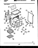 BODY PARTS Diagram and Parts List for RG34NW2  Frigidaire Range