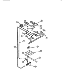 BURNERS Diagram and Parts List for CGC1M1DXC  Gibson Range
