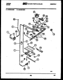 BURNER, MANIFOLD AND GAS CONTROL Diagram and Parts List for 30-3648-23-02  Tappan Range