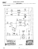 WIRING DIAGRAM Diagram and Parts List for MEF352SEDC  Frigidaire Range