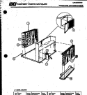 UNIT PARTS Diagram and Parts List for A06LH5E1  Frigidaire Air Conditioner