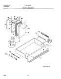 DRAWER / SMALL DOOR Diagram and Parts List for PLCF489CCB  Frigidaire Range