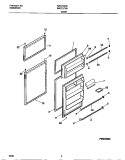 Part Location Diagram of 5303917737 Frigidaire PANEL-Refrigerator DOOR