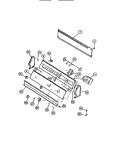 CONSOLE & CONTROLS Diagram and Parts List for WDSDLW0  Frigidaire Washer