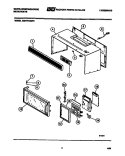 WRAPPER BODY AND CONTROL PARTS Diagram and Parts List for KM777KXM2  Frigidaire Microwave