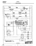 WIRING DIAGRAM Diagram and Parts List for TEF387CCSC  Tappan Range