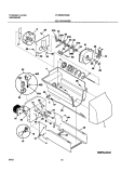 ICE CONTAINER Diagram and Parts List for PLHS267ZCB0  Frigidaire Refrigerator