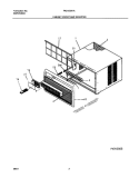 Part Location Diagram of 309341003 Frigidaire OVERLAY