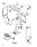 BODY Diagram and Parts List for FLF337AUD  Frigidaire Range