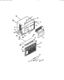 Part Location Diagram of 8016485 Frigidaire INSERT, MULLION