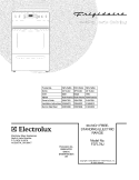 COVER Diagram and Parts List for FEFL79JBA  Frigidaire Range