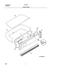 CONTROL PANEL Diagram and Parts List for FEB24S2ASB  Frigidaire Wall Oven
