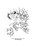 DRYER MOTOR, BASE, HOUSING AND MOUN Diagram and Parts List for LC248JW6  Frigidaire Washer Dryer Combo