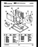 SYSTEM PARTS Diagram and Parts List for AJ08B5TYA  Gibson Air Conditioner