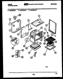 REFRIGERATOR DOOR PARTS Diagram and Parts List for RS19F3WX1A  Gibson Refrigerator