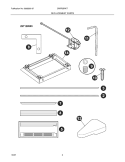 Part Location Diagram of 297126100 Frigidaire KICKPLATE ASSEMBLY