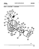 CABINET AND COMPONENT PARTS Diagram and Parts List for 49-2151-00-02  Tappan Dryer