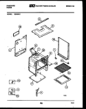 BODY PARTS Diagram and Parts List for G30NW5  Frigidaire Range
