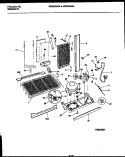 SYSTEM AND AUTOMATIC DEFROST PARTS Diagram and Parts List for MRS22WRAW1  Frigidaire Refrigerator