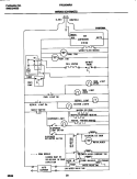 WIRING DIAGRAM Diagram and Parts List for FRS20WRHW1  Frigidaire Refrigerator