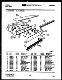 Part Location Diagram of 3203812 Frigidaire TRIM-TOP VENT