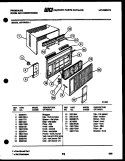 Part Location Diagram of 3204214 Frigidaire FRONT-COMPLETE