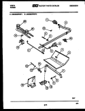 BURNER PARTS Diagram and Parts List for 30CGMCWBN2  Tappan Range