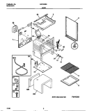 BODY Diagram and Parts List for GGF322BBDE  Gibson Range